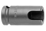 Grease Fitting Sockets, For Angled Grease Fittings, Deep and Shallow Broach Depth