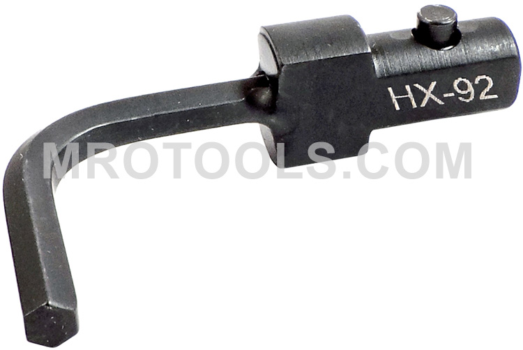 HX 92 Utica Hex Key ''A'' Size Interchangeable Torque Wrench Head
