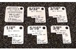 OM2-1522-B Aerospace 'B' Hi-Lok Protrusion Gauge - Black Markings