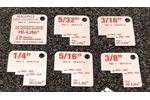 OM2-1522HST-B Aerospace 'B' Hi-Lite Protrusion Gauge - Red Markings