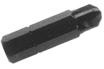 TS212-1/4A Zephyr 5/16'' Torq-Set #1/4'' Hex Shank Insert Bits