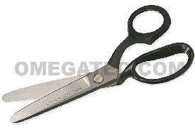 W20SP Wiss 10'' Industrial Shear, Bent Handle with Blunt Safety Point Blades